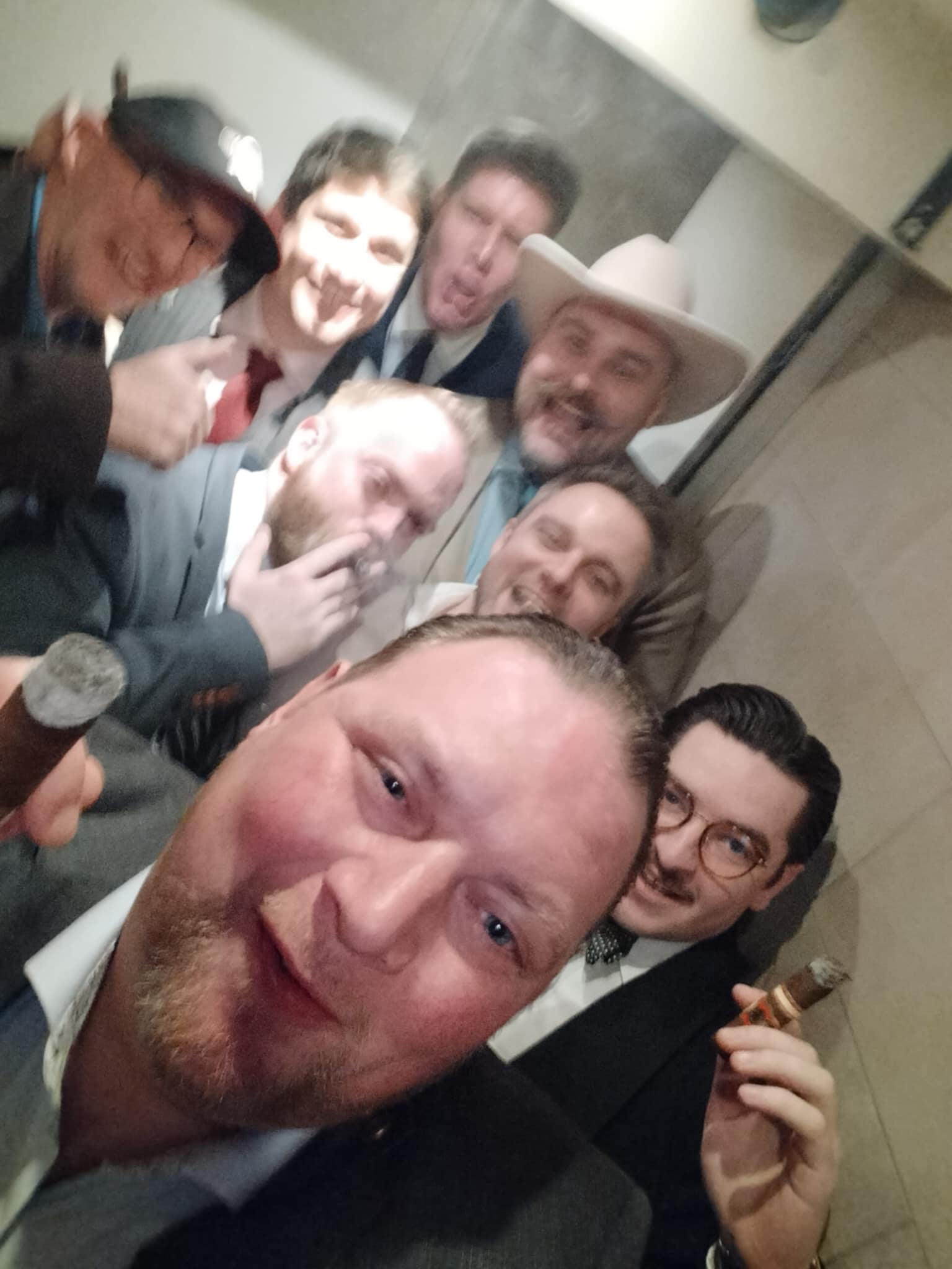 Toilet selfie!